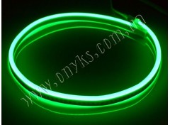 Гибкий неон 220В SMD 2835/120 (IP67) Зелёный